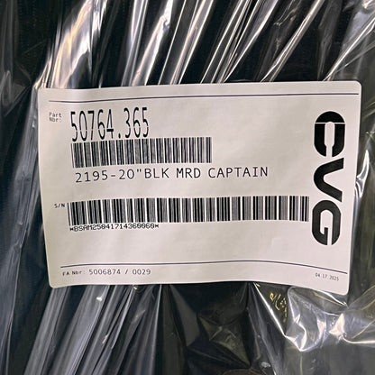 NATIONAL SEATING Captain Seat High Back Black Mordura 50764.365 (Distressed Box)