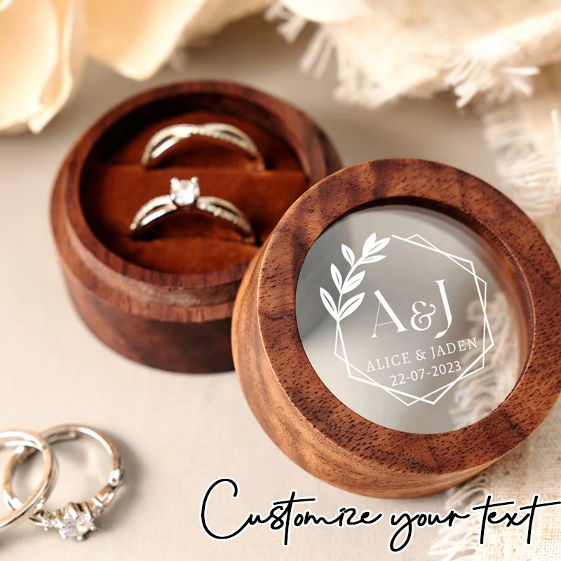 Wedding Season Ring Proposal Ceremony Box