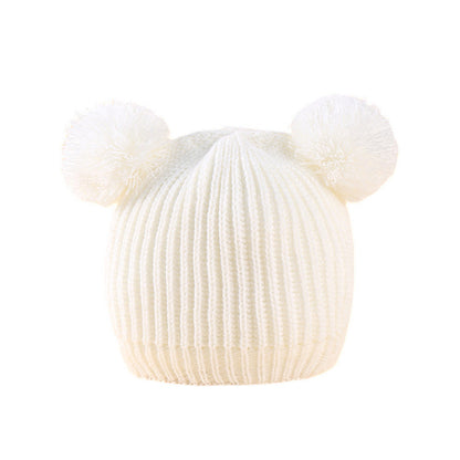 Children Hat Knitted Hat Gloves Suit