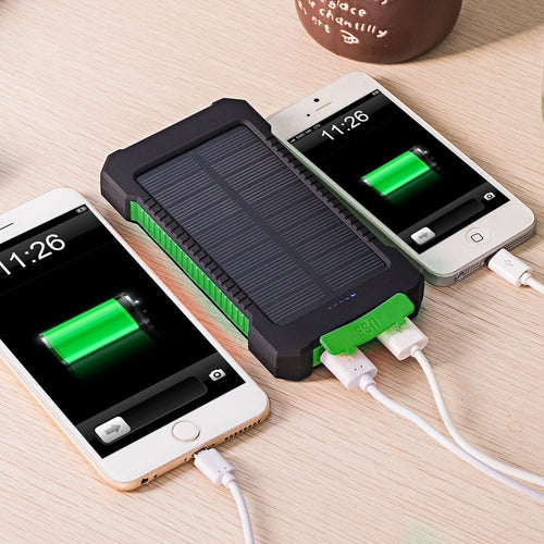 Ultra-Thin Solar Phone Charger Camping Light