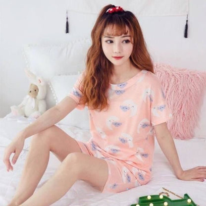 SHorT Sleeve CuTe SleePWear HomeWear
