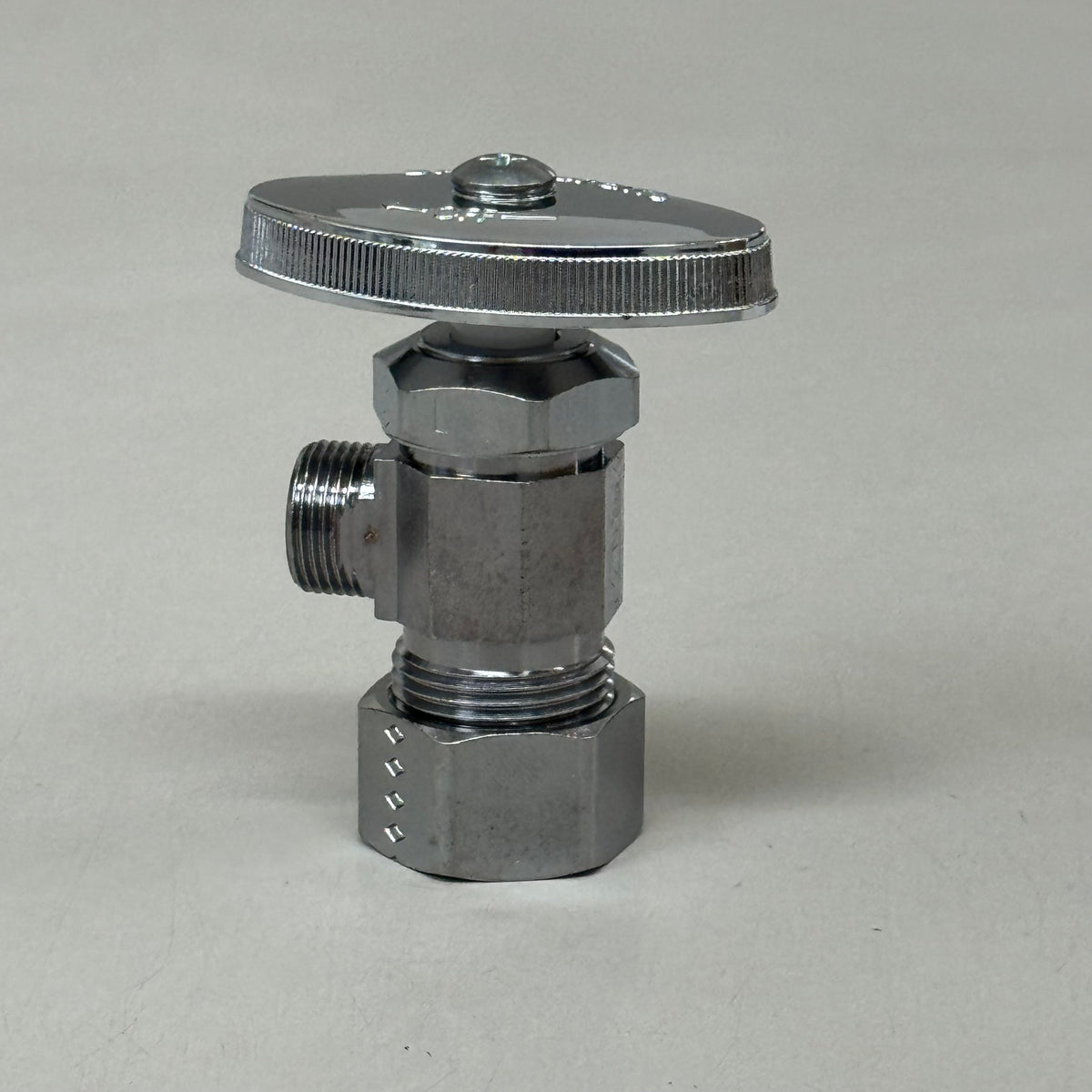 BRASSCRAFT (2 Pack) Multi-Turn Angle Valve 1/2"Nominal Compression Inlet X 3/8" Chrome Plated OCR19L1X-CB