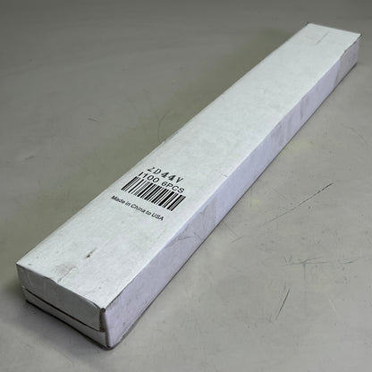 (6 Pcs) Steel Raceway I100 Sz 25" L x 1" W, Grey