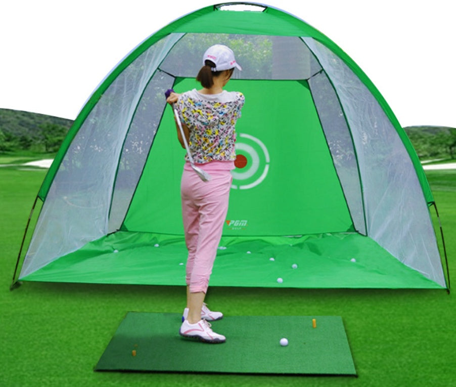 Golf Practice Net Tent - Hitting Cage & Training Equipment