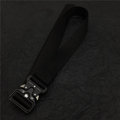 Functional wind tactical buckle nylon belt