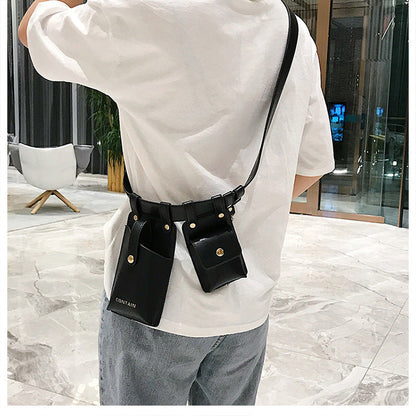 Tide crossbody bag waist bag change phone