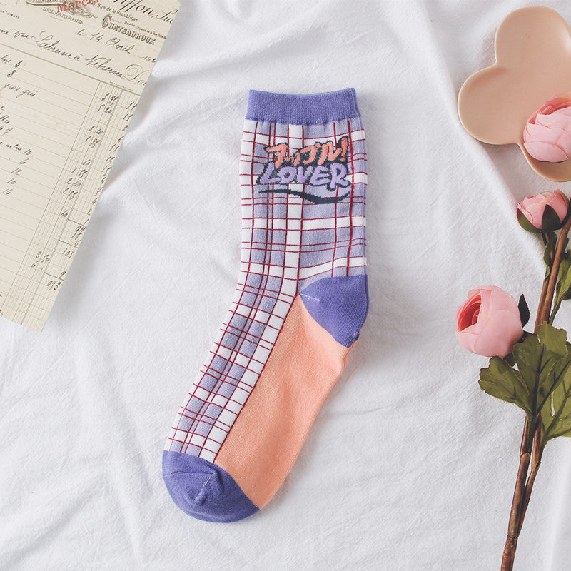 Japanese socks children autumn and winter
