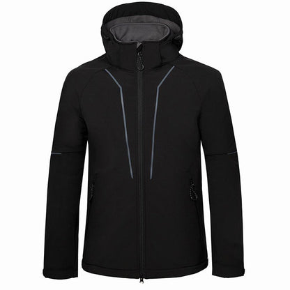 Men's outdoor mountaineering storm suit windbreaker soft shell suit