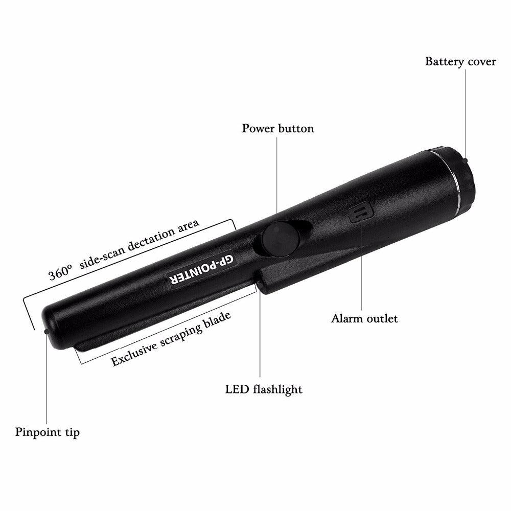 Portable Pro Pointer Metal Detector Long Range Finder
