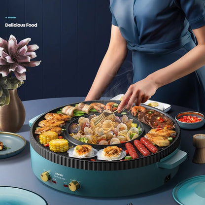 Multi-Function Hot Pot Barbecue Machine