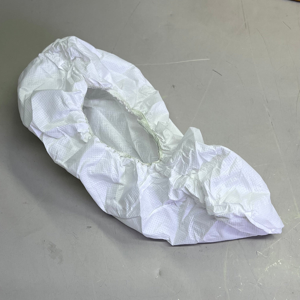 CRITICAL COVER (75 PAIRS) AlphaTrak Disposable Shoe Covers White SH-T1182-B