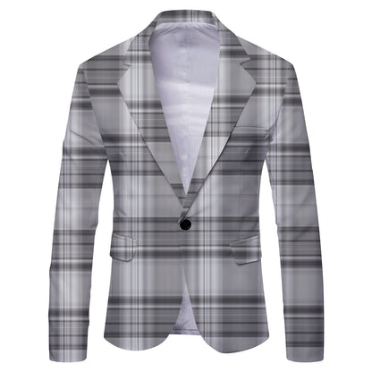 Mens Spring New Arrival Top Commuter Casual Blazer Mens Plus-Size British-style Suit For Men