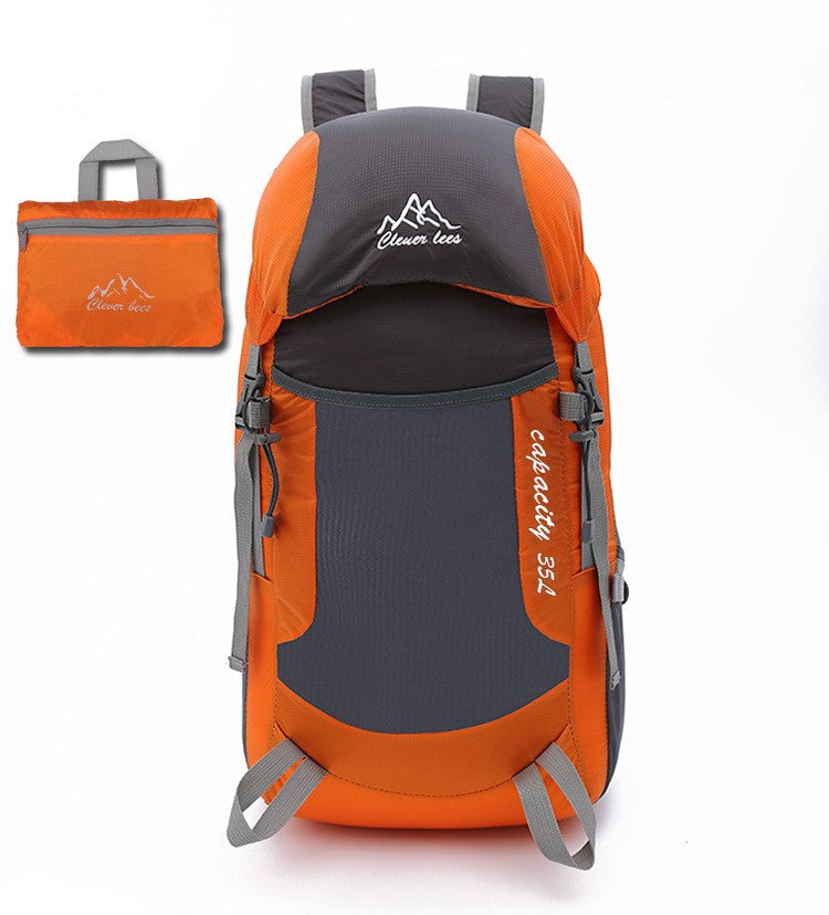 Mountain climbing folding bag