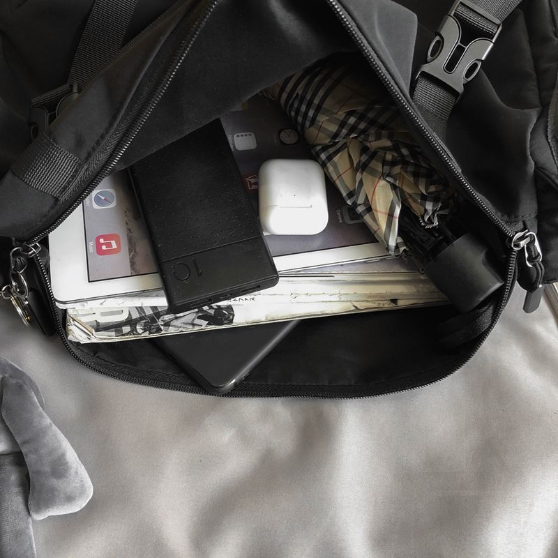 Men's Messenger Ins Japanese Functional Tooling Bag
