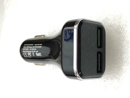 Car charger with display