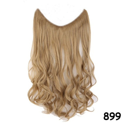 S-noilite 20" Invisible Wire Hair Extensions