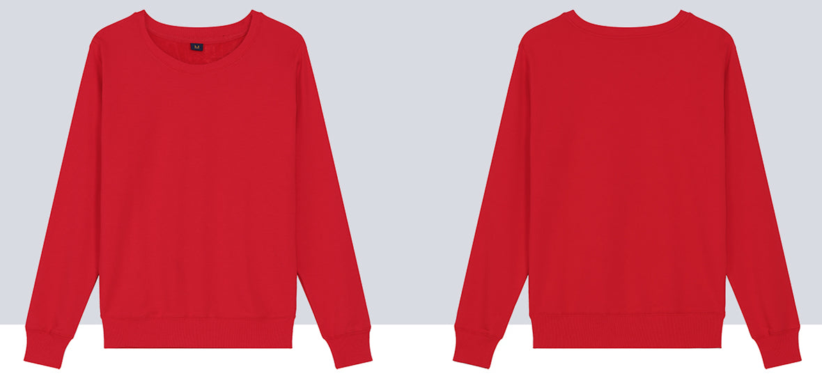 Custom Round Neck Sweatshirts  Health Cotton