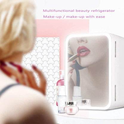 Mini Makeup Fridge Cosmetic Cooler and Warmer