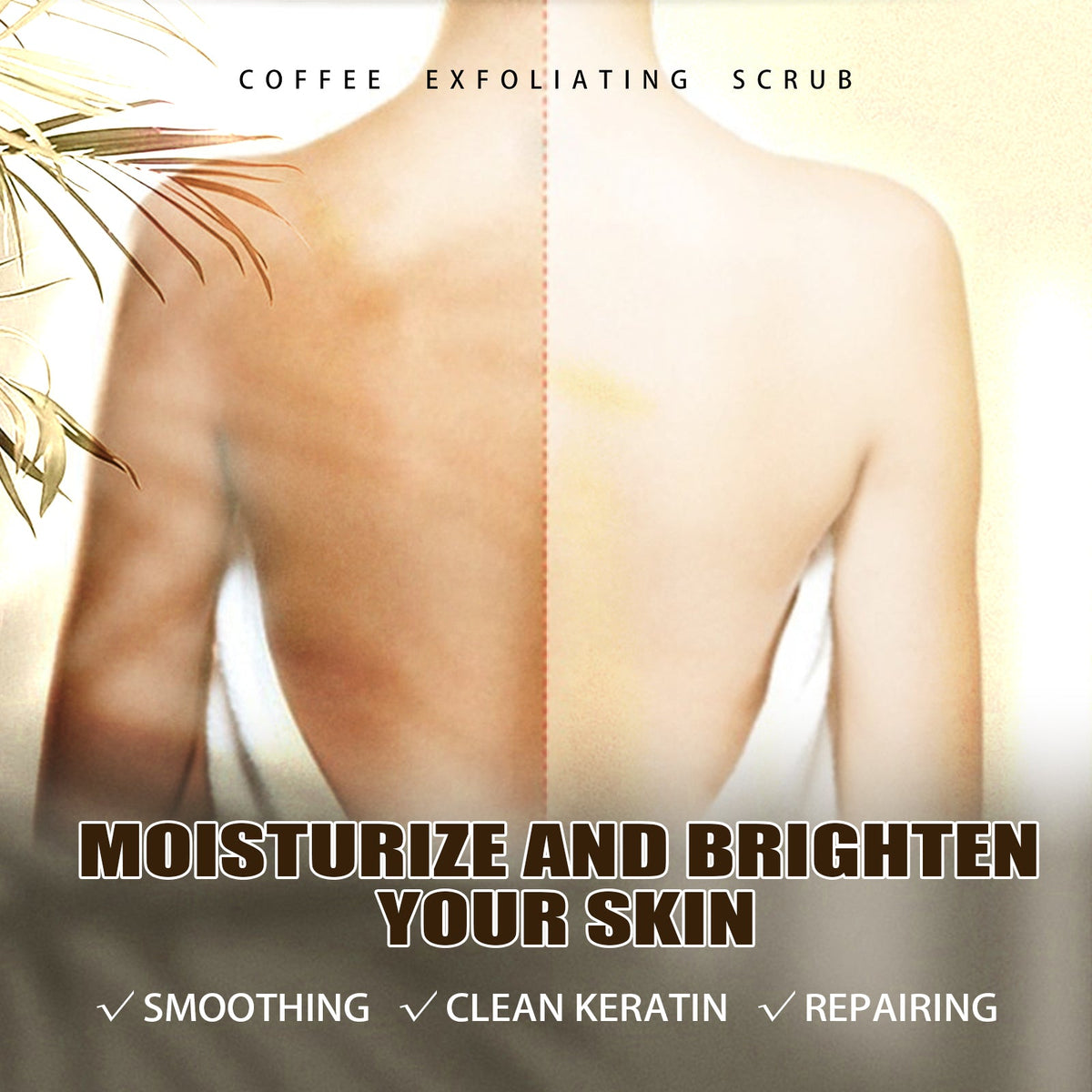 Coffee Scrub, Body Skin Cleansing Exfoliating, Tender Skin, Removing Melanin And Brightening Skin Scrub
