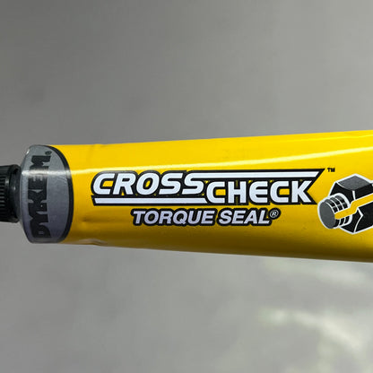 ZA@ DYKEM (3 PACK) Cross Check Torque Seal Tamper Proof 1 Oz Yellow 83317