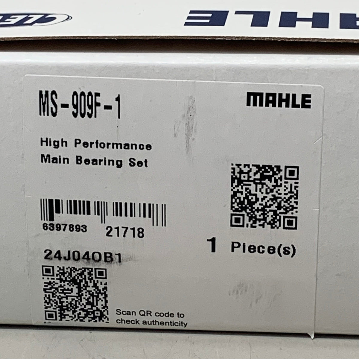 MAHLE High Performance Main Bearing Set MS-909F-1