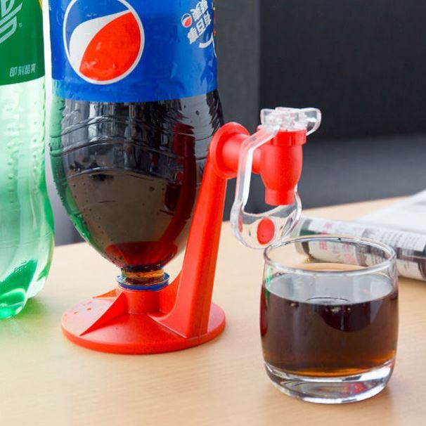 Upside Down Soda Dispenser Water Bottle Gadget