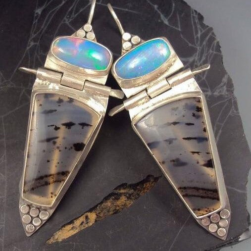 Natural Stone Creative Fashion Earrings