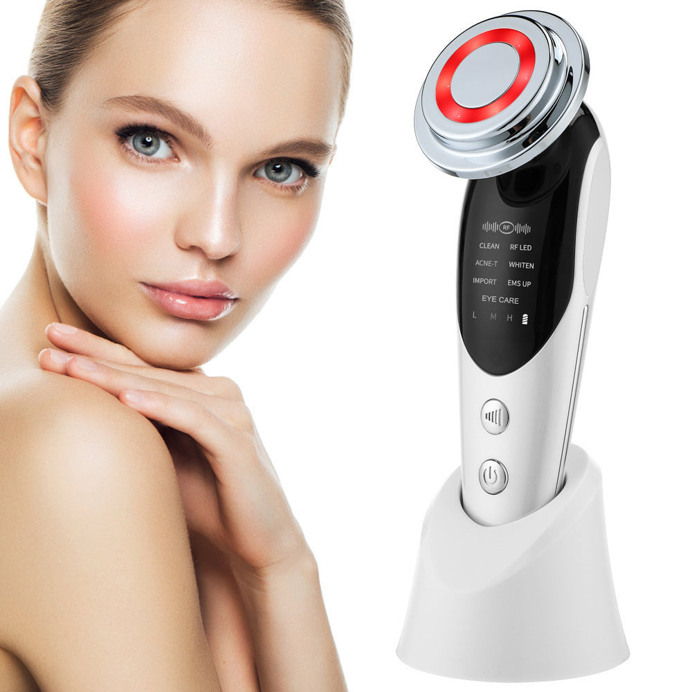 7-in-1 Facial Massager EMS LED Skin Care Device