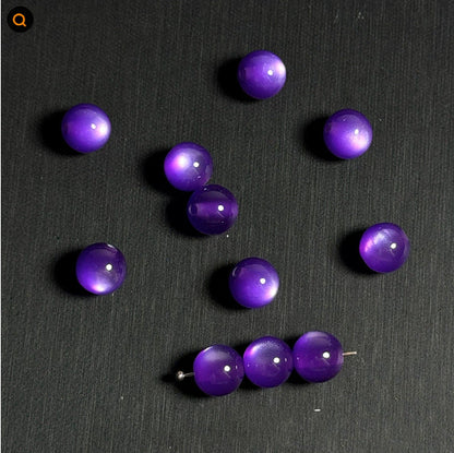 Resin Beads Cat Eye Round Beads Ornament