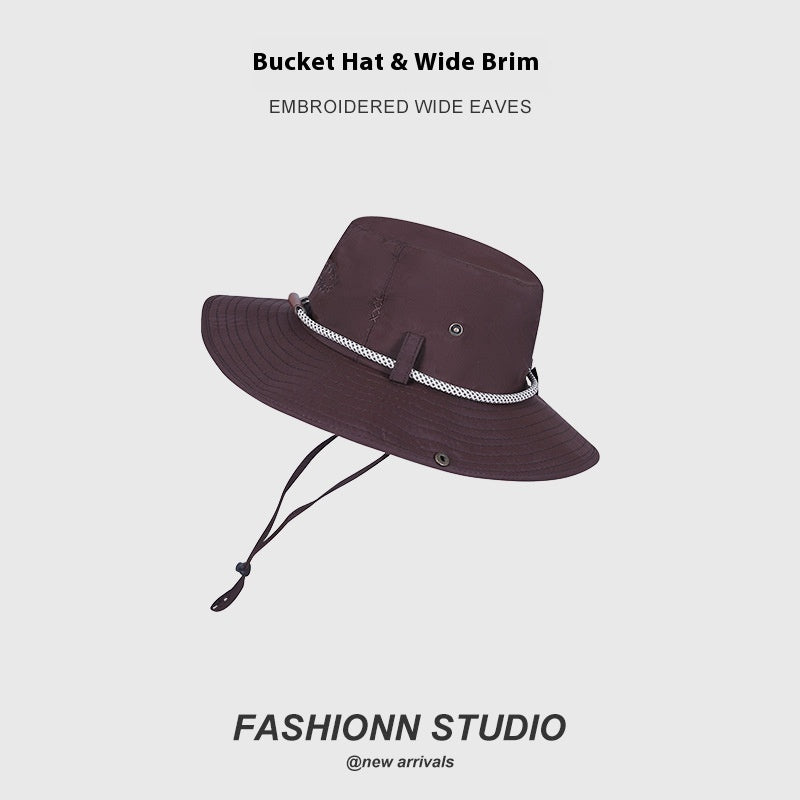 Trendy Sun-proof Mountaineering Summer Hat Men