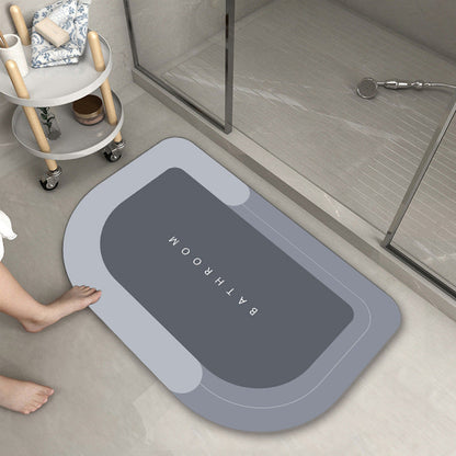 Bathroom Sliding Door Floor Cushion Mat