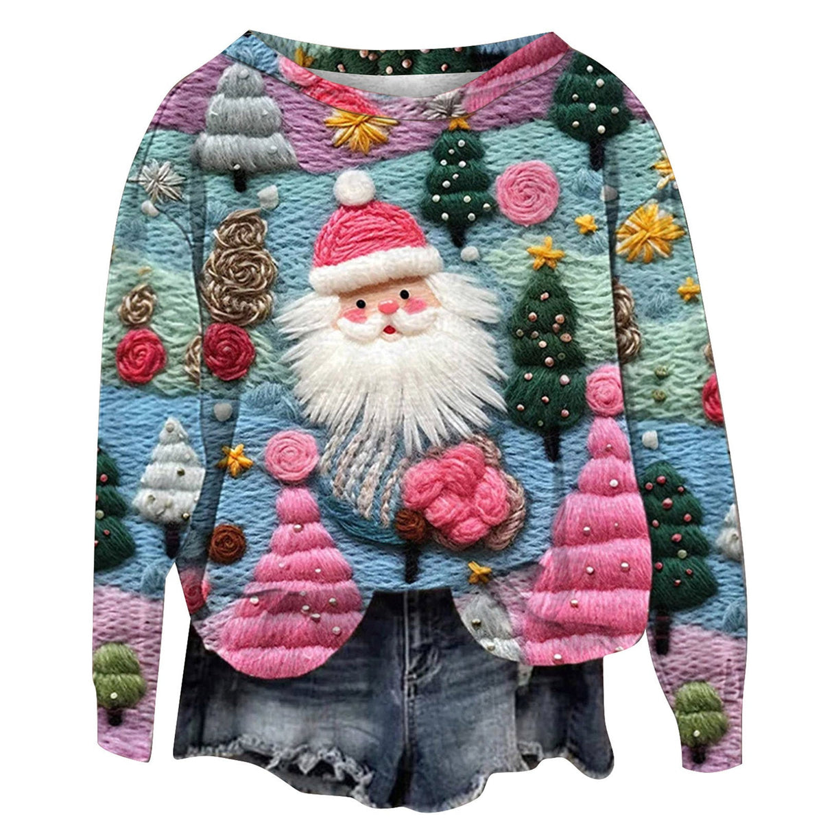 New Womens Hoodie With 3D Digital Print