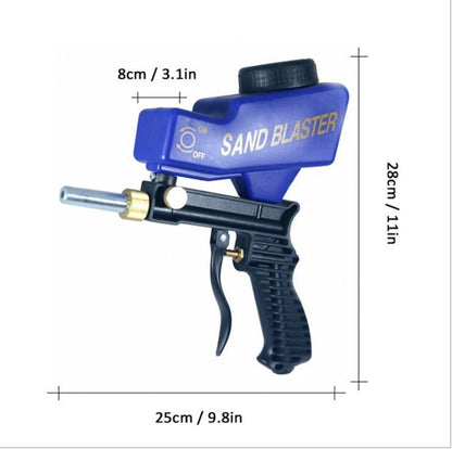 Portable Gravity Sandblasting Gun Rust Removal Tool