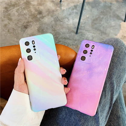 Rainbow star mobile phone case