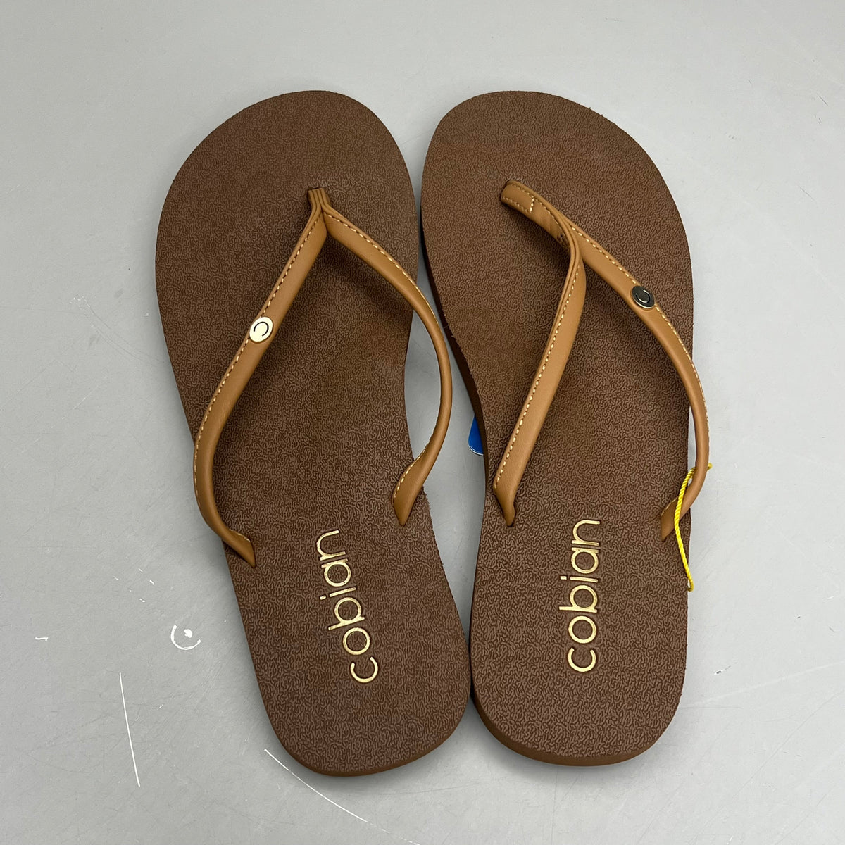 COBIAN Nia's Bounce 2 Synthetic Leather Sandals Women's Sz 10, EU 41 Tan NIA25-230-10