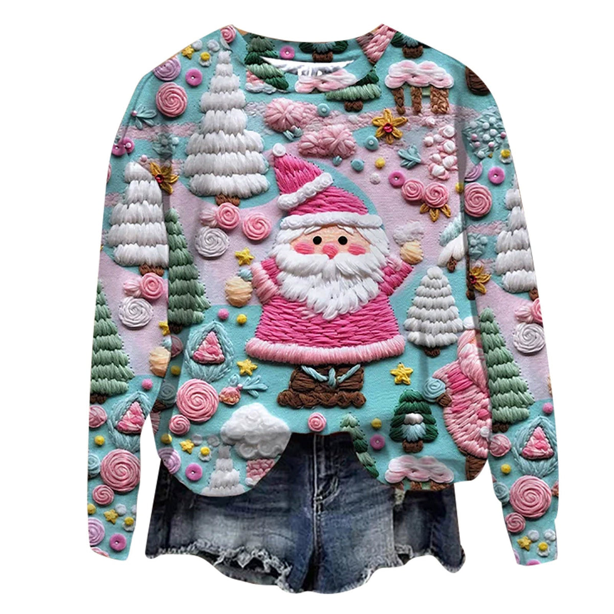 New Womens Hoodie With 3D Digital Print
