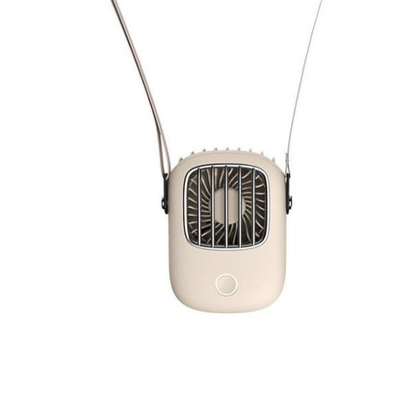 Mini Neck Fan USB Rechargeable Silent Air Cooler