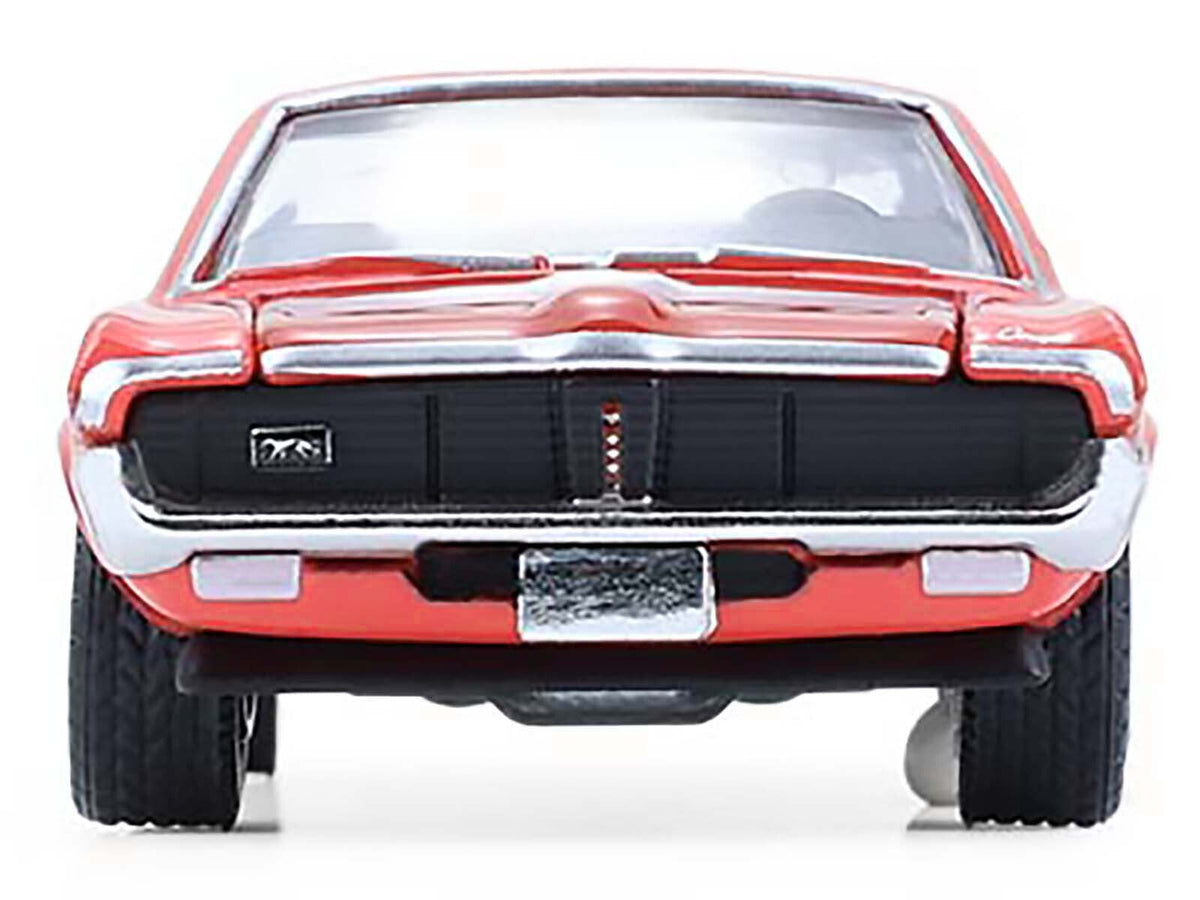 1969 Mercury Cougar Eliminator "Dyno Don" Red with Orange Stripes "GreenLight Muscle" Series 30 1/64 Diecast Model Car by Greenlight