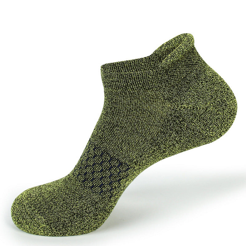 Japanese mesh men terry leisure boat socks