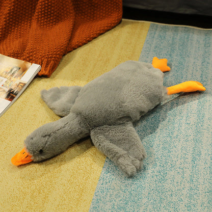 Big White Goose Doll Pillow Sleeping Plush Toy