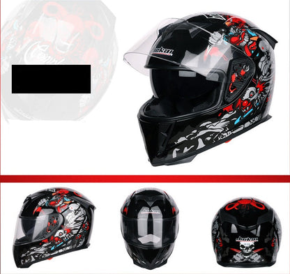 Jetco winter two  lens full  cover motorcycle