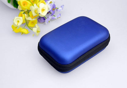 Bluetooth earphone bag, mobile hard drive bag, data cable storage box, earphone packaging box