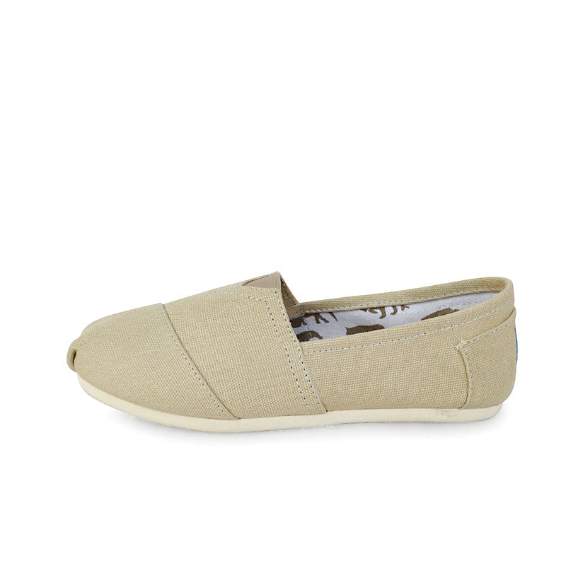Foam Canvas Shoes Flat Casual Shoes