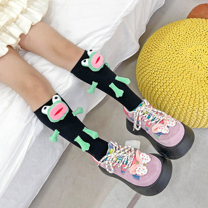 Cartoon Ugly And Cute Kid's Socks Children