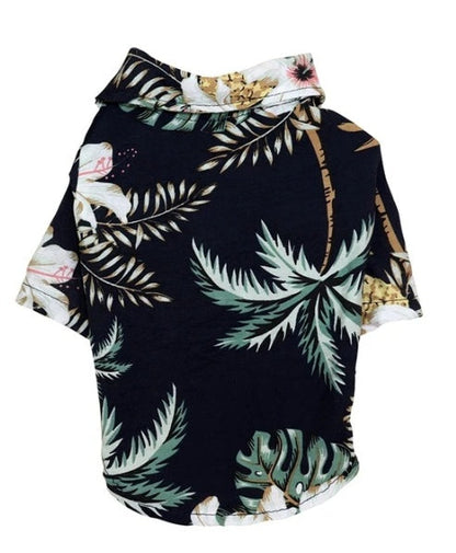 Hawaiian dog style shirt clothes
