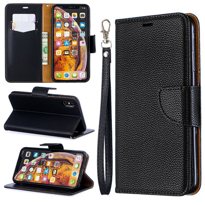 Suitable for Samsung litchi pattern card protection phone case