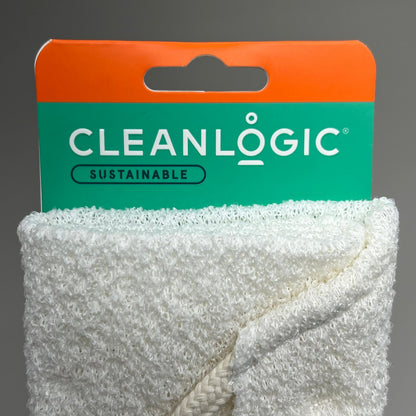 CLEANLOGIC Certified Organic Cotton Exfoliating Stretch Cloth 17"x 8" 1200219