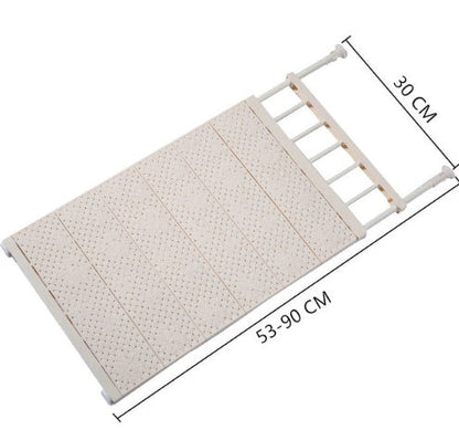 Adjustable Wall Mounted Kitchen Storage Rack
