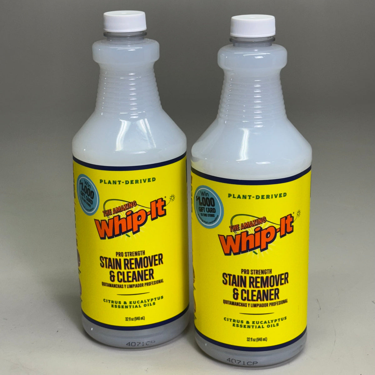 WHIP-IT (2 PACK) Stain Remover & Cleaner 32 fl oz