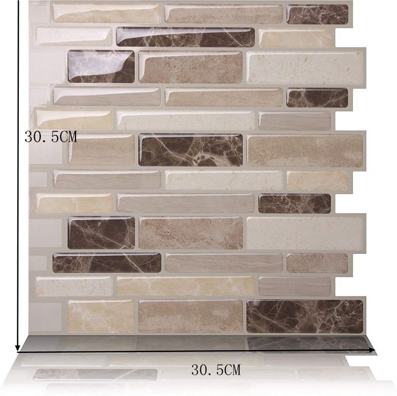 3D mosaic self-adhesive wall sticker